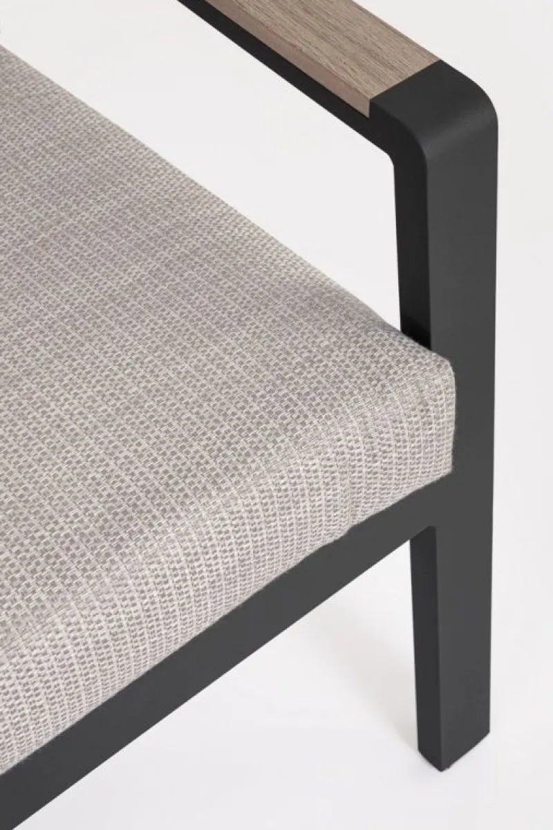 New Bizzotto SET4 SALOTTO C-C ELNA ANTRACITE LH32