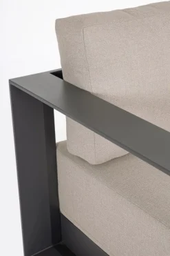 Clearance Bizzotto SET4 SALOTTO C-C MOSES ANTRACITE YK13