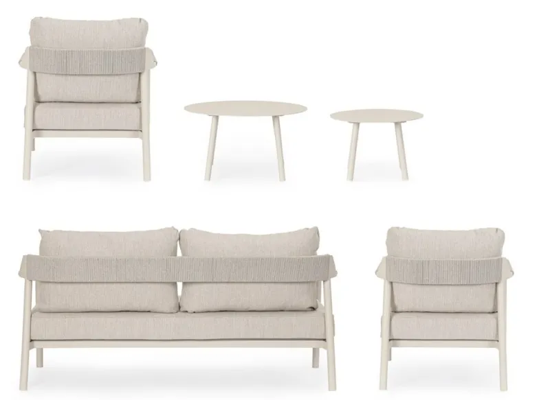 Best Bizzotto SET5 SALOTTO C-C ROPERY MORNY WG25