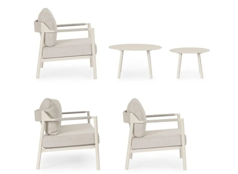 Best Bizzotto SET5 SALOTTO C-C ROPERY MORNY WG25