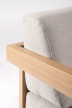 Clearance Bizzotto SET4 SALOTTO IN ALLUMINIO NATURALE- THESEUS