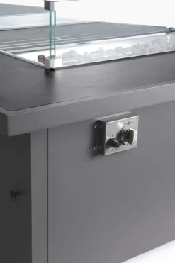 Hot Bizzotto SET4 SALOTTO IN ALLUMINIO ANTRACITE PG61 - HENDRIX