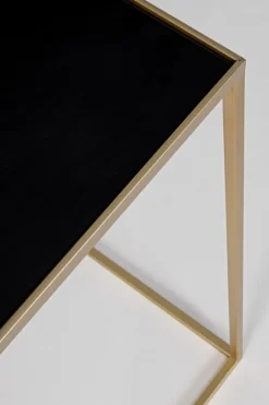 Bizzotto SET3 TAVOLINI IN ACCIAIO COLOR ORO - NUCLEOS