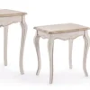 Sale Bizzotto SET3 TAVOLINI IN LEGNO - CLARISSE