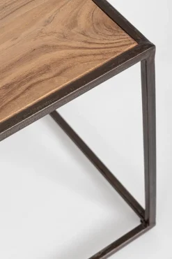 Outlet Bizzotto SET4 TAVOLINI IN LEGNO - JANAK