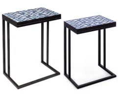 Bizzotto SET2 TAVOLINI IN METALLO - NEAPOLIS