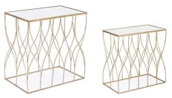 Best Bizzotto SET2 TAVOLINI IN METALLO J19 - ELENOR