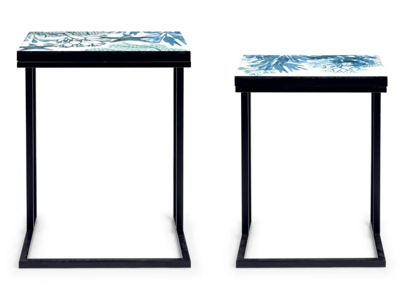Best Bizzotto SET2 TAVOLINI IN METALLO K03 - REEF