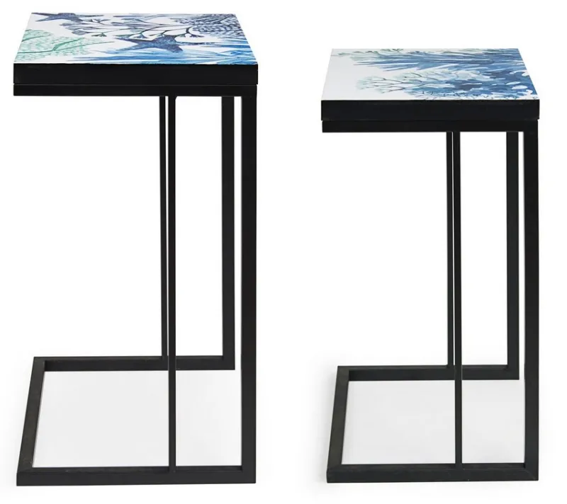 Best Bizzotto SET2 TAVOLINI IN METALLO K03 - REEF