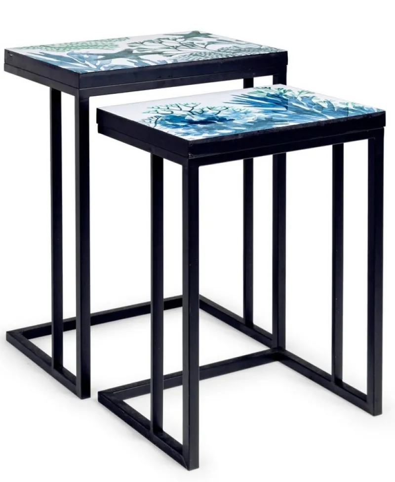 Best Bizzotto SET2 TAVOLINI IN METALLO K03 - REEF