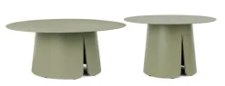 Bizzotto SET2 TAVOLINO BRYAN D70+90 AVOCADO