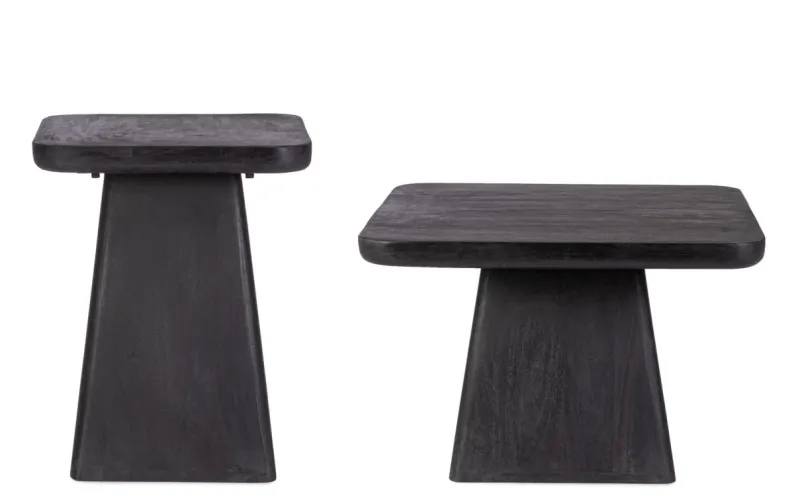 Bizzotto SET2 TAVOLINO FUJI QUADRATO