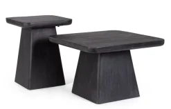 Bizzotto SET2 TAVOLINO FUJI QUADRATO