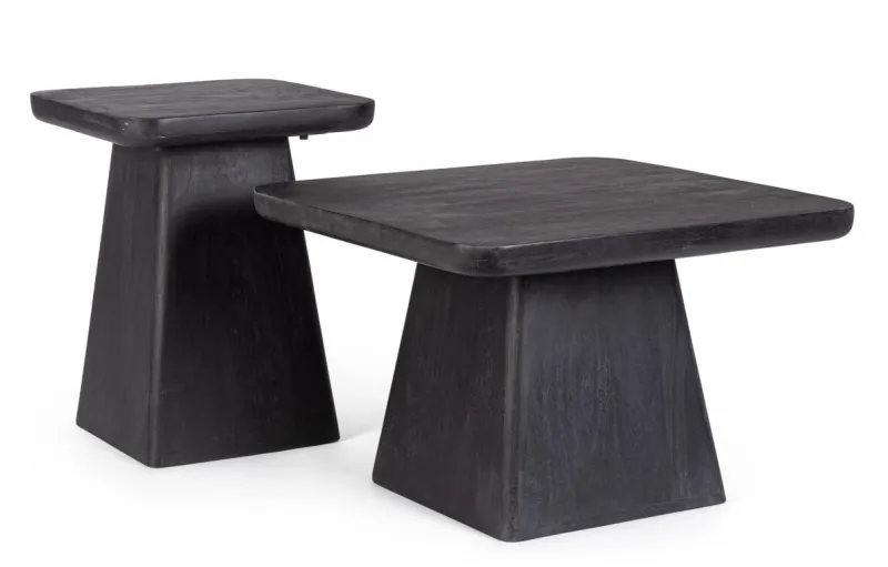 Bizzotto SET2 TAVOLINO FUJI QUADRATO