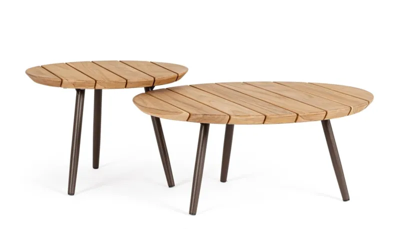 Discount Bizzotto SET2 TAVOLINO TALAIA D50-D70 JAVA