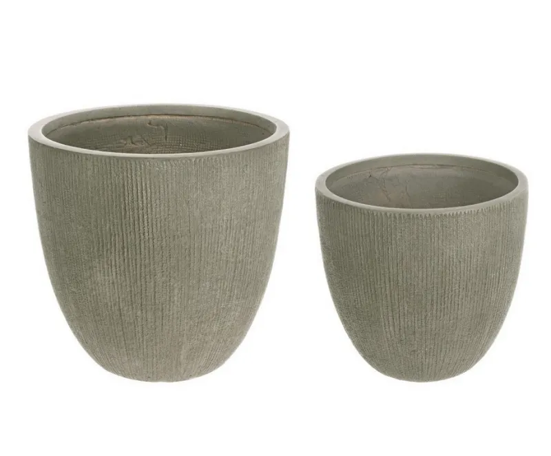 Discount Bizzotto SET2 VASO BRUSH TO BASSO SALVIA