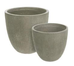 Discount Bizzotto SET2 VASO BRUSH TO BASSO SALVIA