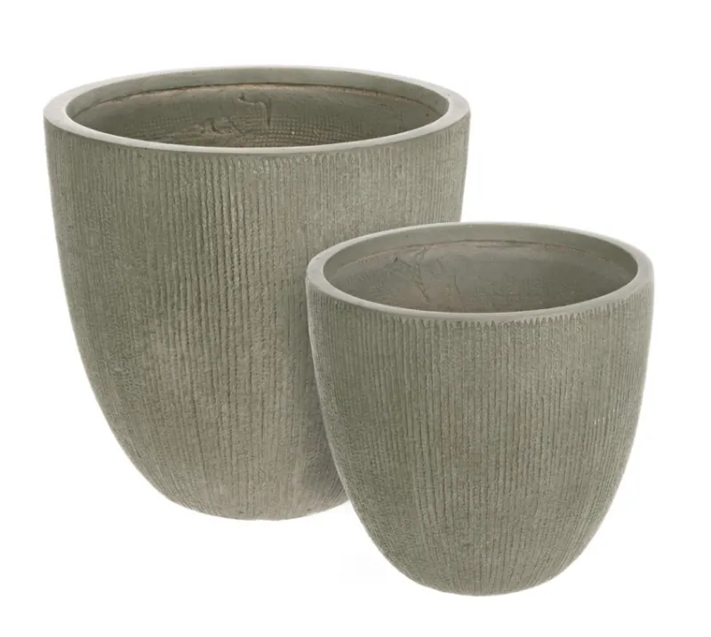 Discount Bizzotto SET2 VASO BRUSH TO BASSO SALVIA