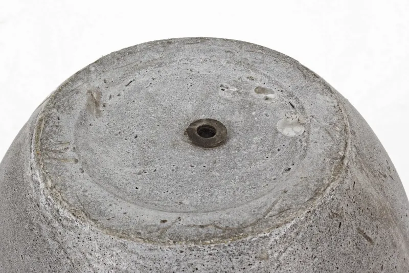 Best Bizzotto SET2 VASO CEMENT SFERA GRIGIO