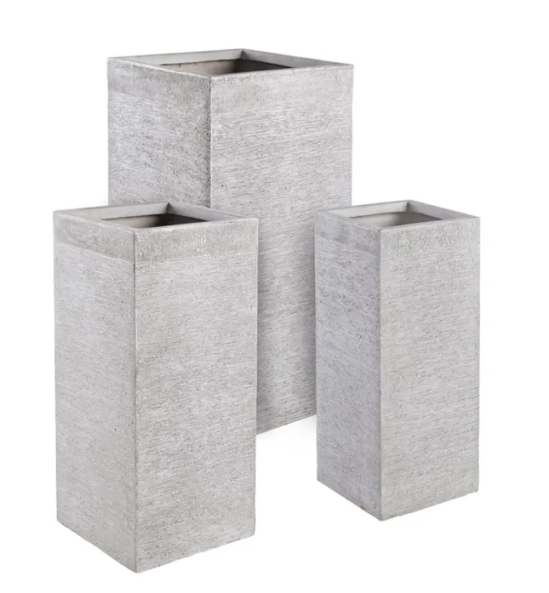 New Bizzotto SET3 VASO GRAFFITI QU BIANCO ALTO