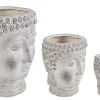 Discount Bizzotto SET3 VASO TESTA BUDDHA