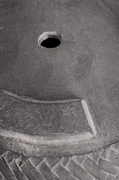 Discount Bizzotto SET4 VASO TRESSAGE CIL ANTRACITE