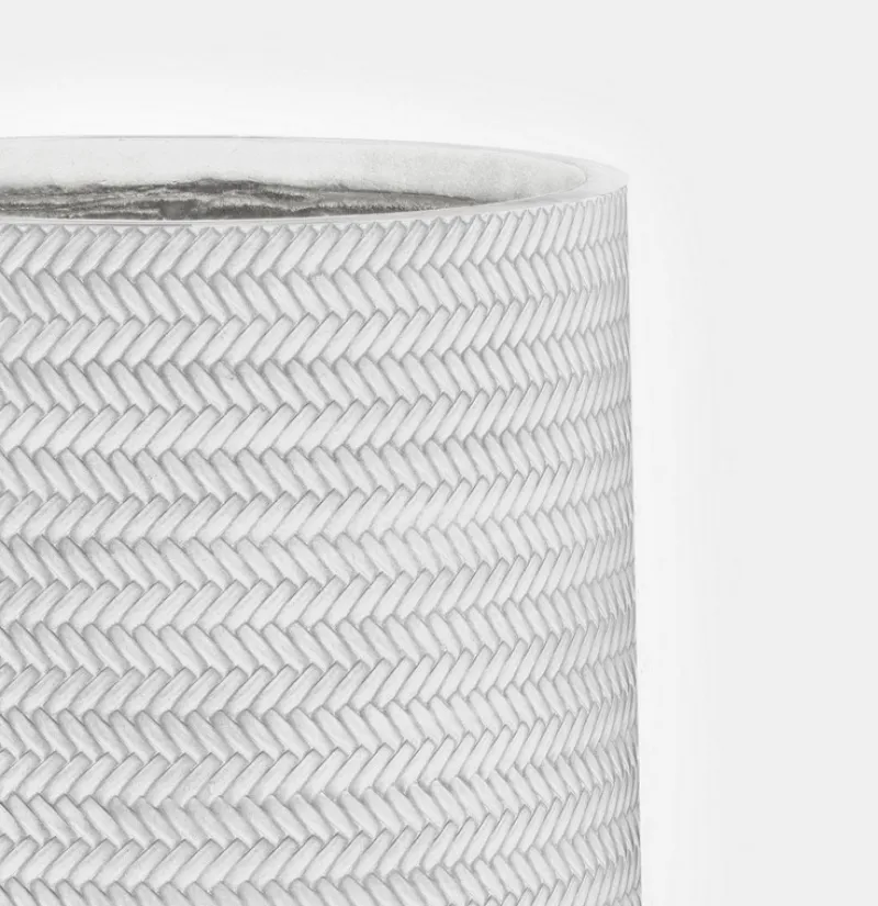 Best Bizzotto SET2 VASO TRESSAGE TO ALTO BIANCO