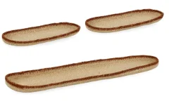 New Bizzotto SET3 VASSOIO DECORATIVO TUY NATUR MARRON