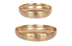 Bizzotto SET2 VASSOIO VARANASI TO ORO