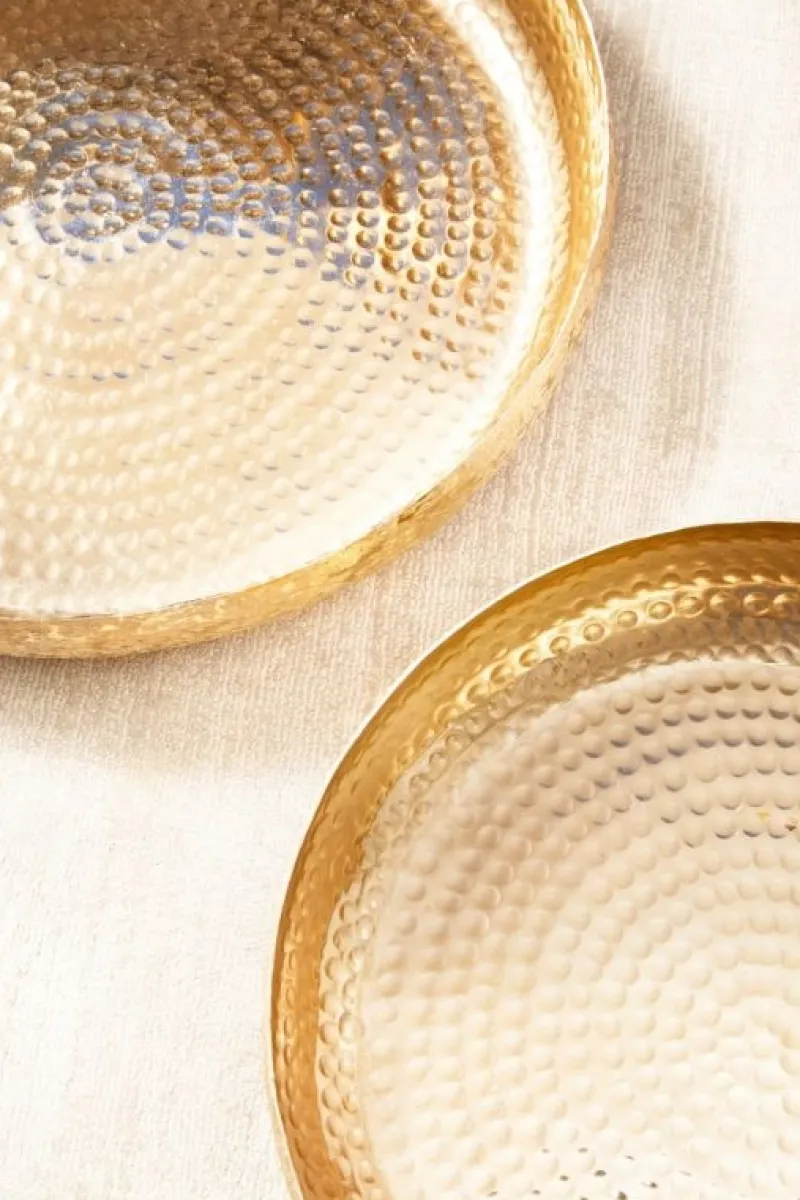 Sale Bizzotto SET3 VASSOIO VARANASI TO ORO