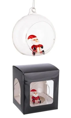 Discount Bizzotto SFERA APERTA VT YULE BABBO C-BOX D80