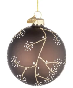 Online Bizzotto SFERA VT FLORAL MARRONE D80