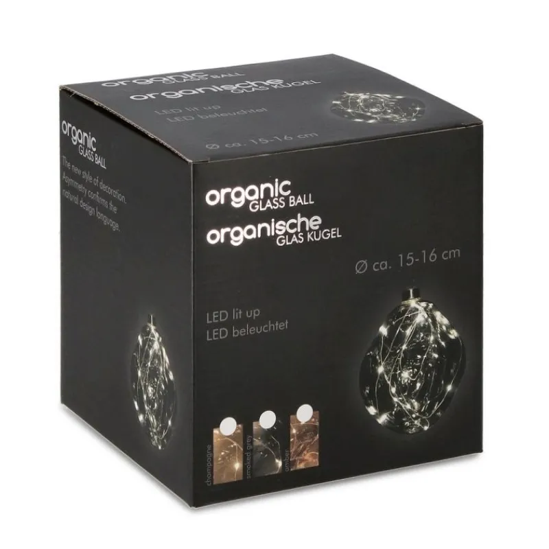 New Bizzotto SFERA VT ORGANIC GRIG-TRASP D150 C-LED