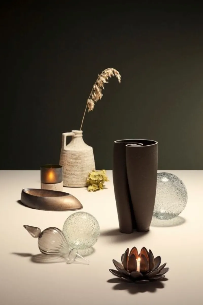 Discount Bizzotto SFERA VT SATURNO TRASPARENTE D80