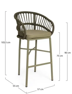 Hot Bizzotto SGABELLO BAR C-C ODIVELAS VERDE