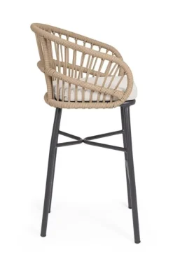 Clearance Bizzotto SGABELLO BAR C-C ODIVELAS BEIGE