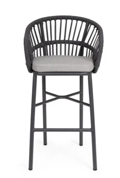 Sale Bizzotto SGABELLO BAR C-C ODIVELAS ANTRACITE