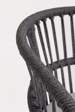 Sale Bizzotto SGABELLO BAR C-C ODIVELAS ANTRACITE