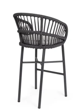 Sale Bizzotto SGABELLO BAR C-C ODIVELAS ANTRACITE