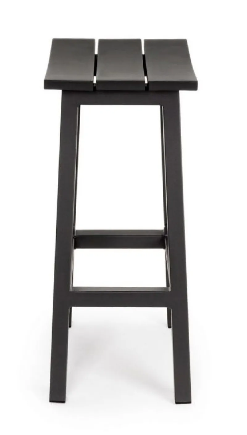 Sale Bizzotto SGABELLO BAR IN ALLUMINIO ANTRACITE YK13 - SKIPPER