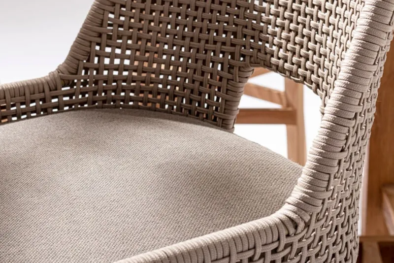 Clearance Bizzotto SGABELLO BAR IN CORDA PER ESTERNO TOROTRA - HESPERIA