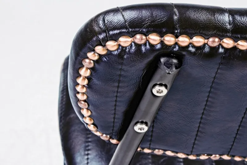 Best Bizzotto SGABELLO BAR IN ECOPELLE BLU - DEBBIE