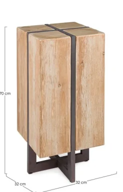 Hot Bizzotto SGABELLO BAR IN LEGNO - GARRETT