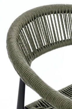 Discount Bizzotto SGABELLO BAR JANDIA ANTRACITE/VERDE