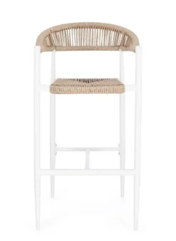 Hot Bizzotto SGABELLO BAR JANDIA BIANCO/BEIGE