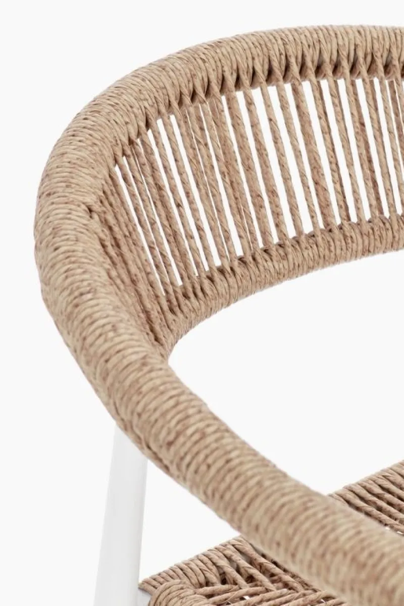 Hot Bizzotto SGABELLO BAR JANDIA BIANCO/BEIGE