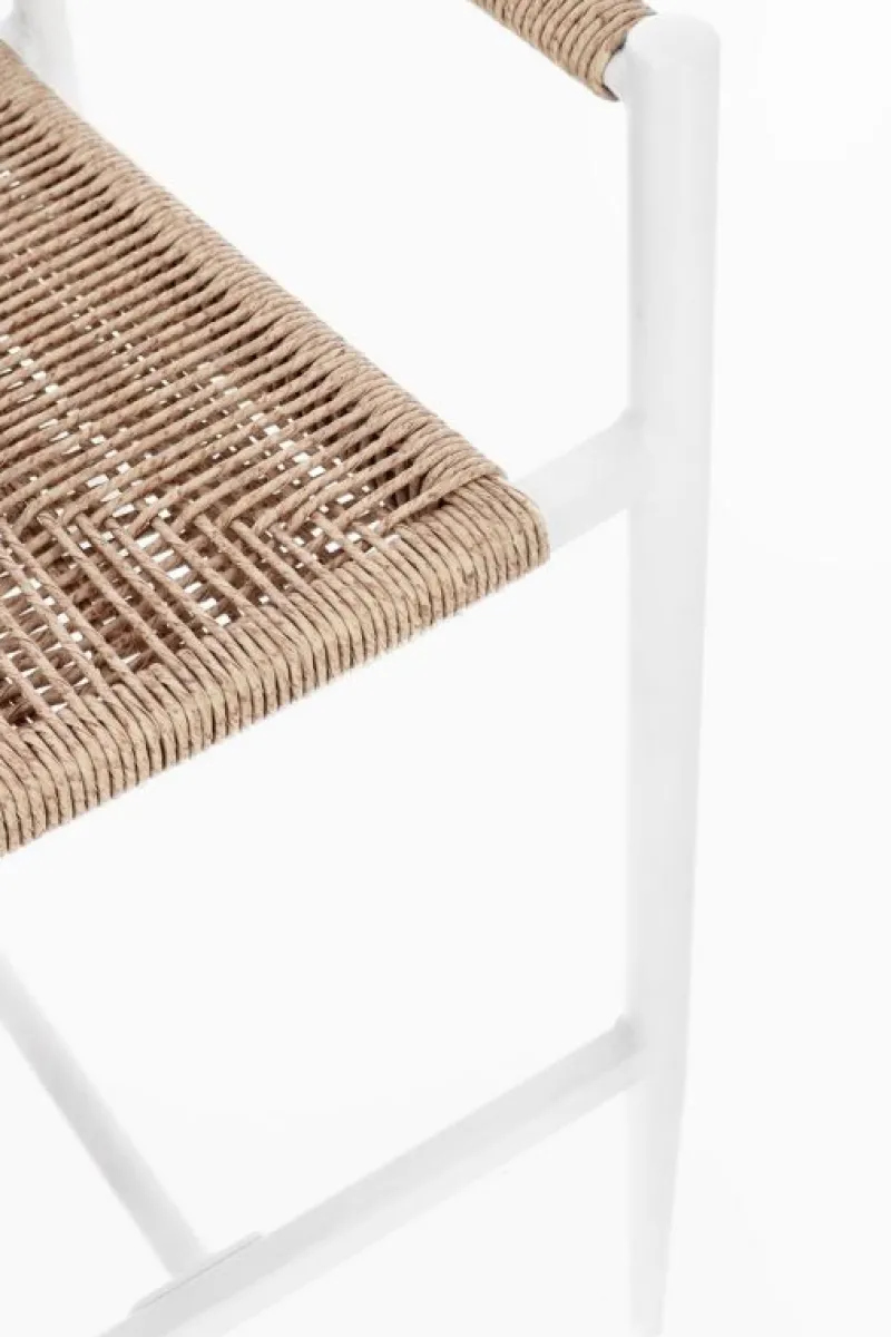 Hot Bizzotto SGABELLO BAR JANDIA BIANCO/BEIGE