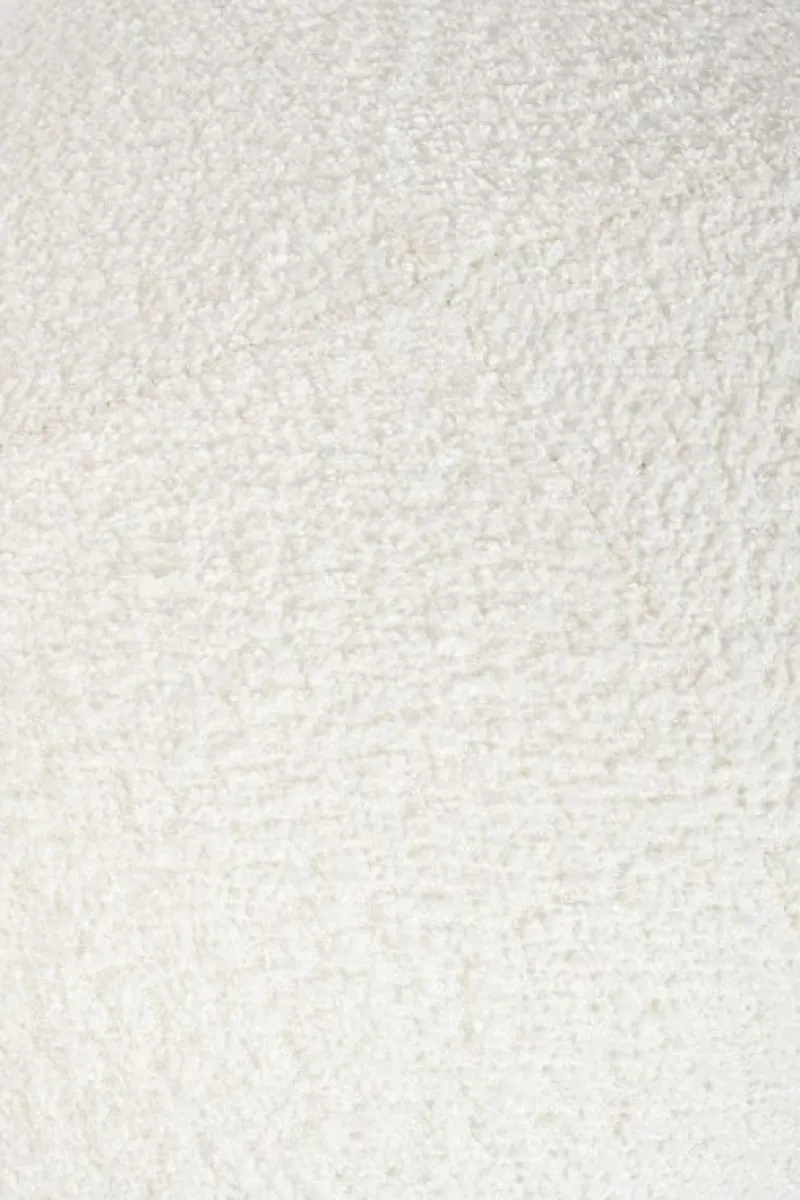 Best Bizzotto SGABELLO EFFETTO BOUCLE' BIANCO - DAYLA