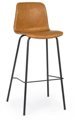 Sale Bizzotto SGABELLO IN ECOPELLE COLOR CUOIO - KYRA