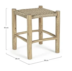 Sale Bizzotto SGABELLO IN FIBRA SINTETICA - LAMPOK